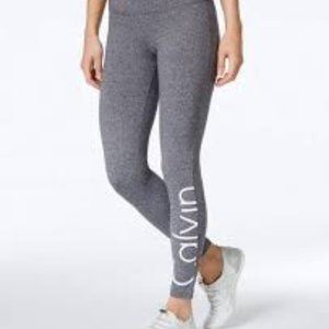 Grey Calvin Klein Leggings Size Medium